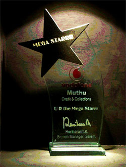 Manufacturers Exporters and Wholesale Suppliers of Engraved Glass Award with Granite star Salem Tamil Nadu